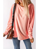 Azura Exchange Patchwork Long Sleeve Top - L