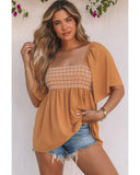 Azura Exchange Wide Sleeves Flowy Top - L