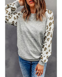 Azura Exchange Leopard Print Long Sleeve Top - XL