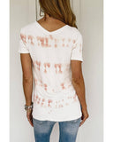 Azura Exchange Striped Tie Dye Tee - L