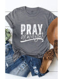 Azura Exchange Pray Always Graphic Tee - L