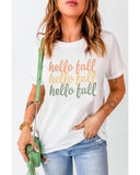 Azura Exchange Fall Digital Graphic T-Shirt - L