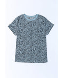 Azura Exchange Cheetah Print Short Sleeve T Shirt - M