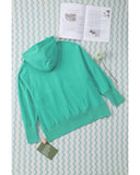 Azura Exchange Batwing Sleeve Pocketed Henley Hoodie - 2XL