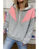 Azura Exchange Colorblock Pullover Hoodie - S