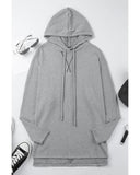 Azura Exchange Relaxed Drawstring Hooded Sweater - L