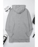 Azura Exchange Relaxed Drawstring Hooded Sweater - L