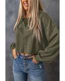 Azura Exchange Cropped Drop Shoulder Sweatshirt - 2XL