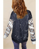 Azura Exchange Leopard Tie Dye Sweatshirt - L