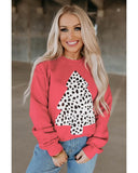 Azura Exchange Leopard Print Pullover Sweatshirt - L