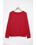 Azura Exchange French Terry Cotton Blend Sweatshirt - S