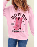 Azura Exchange NASHVILLE Vintage Western Sweatshirt - XL