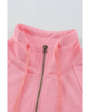 Azura Exchange Zipped Colorblock Sweatshirt with Pockets - 2XL