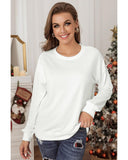 Azura Exchange Plain Crew Neck Pullover Sweatshirt - XL