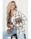 Azura Exchange Plaid Oversized Shirt - XL