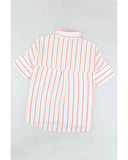 Azura Exchange Striped Shirt with Pockets - 2XL