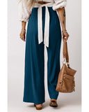 Azura Exchange Drawstring Elastic Waist Wide Leg Pants - XL