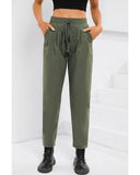 Azura Exchange Elastic Drawstring Waist Pants - M