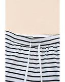 Azura Exchange Striped Wide Leg Pants - L