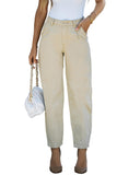 Azura Exchange Solid High Waist Casual Pants - 16 US