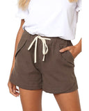 Azura Exchange Faylin Khaki Shorts - S