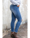 Azura Exchange Distressed Skinny Jeans - M