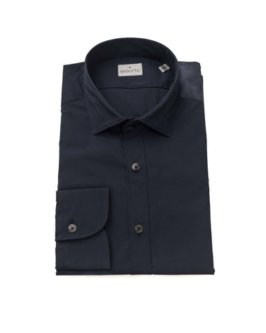 Bagutta Men's Blue Cotton Shirt - L