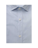 Bagutta Men's Light Blue Cotton Shirt - L