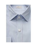 Bagutta Men's Light Blue Cotton Shirt - 2XL