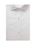 Bagutta Men's White Cotton Shirt - 2XL