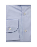 Bagutta Men's Light Blue Cotton Shirt - XL