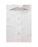 Bagutta Men's White Cotton Shirt - 2XL