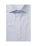 Bagutta Men's Light Blue Cotton Shirt - 2XL