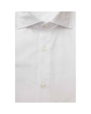 Bagutta Men's White Cotton Shirt - L