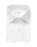 Bagutta Men's White Cotton Shirt - 44 IT