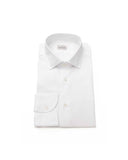 Bagutta Men's White Cotton Shirt - XL