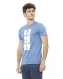 Baldinini Trend Men's Light Blue Cotton T-Shirt - XS