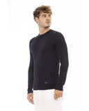 Baldinini Trend Men's Blue Modal Sweater - 56 IT