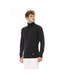 Baldinini Trend Men's Black Modal Sweater - 52 IT