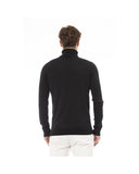 Baldinini Trend Men's Black Modal Sweater - 52 IT