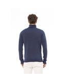 Baldinini Trend Men's Blue Modal Sweater - 50 IT