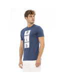 Baldinini Trend Men's Blue Cotton T-Shirt - S