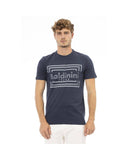 Baldinini Trend Men's Blue Cotton T-Shirt - 2XL