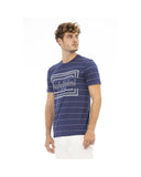 Baldinini Trend Men's Blue Cotton T-Shirt - L