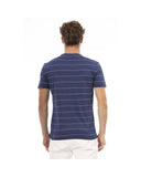 Baldinini Trend Men's Blue Cotton T-Shirt - L