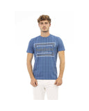 Baldinini Trend Men's Blue Cotton T-Shirt - L