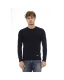 Baldinini Trend Men's Blue Wool Sweater - 54 IT