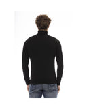 Baldinini Trend Men's Black Wool Sweater - 54 IT