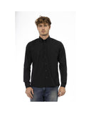 Baldinini Trend Men's Black Cotton Shirt - L