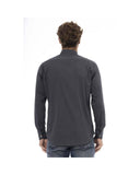 Baldinini Trend Men's Gray Cotton Shirt - L